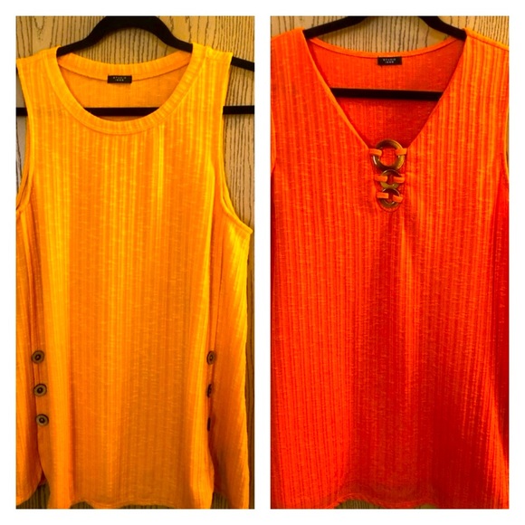 Avon Tops - Studio 1886 Avon embellished Tank tops set of 2